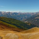 Panorama sull'Alta Val Susa da Gran Costa